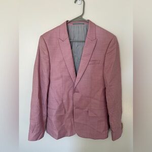 Men’s Pink River Island Dress Coat